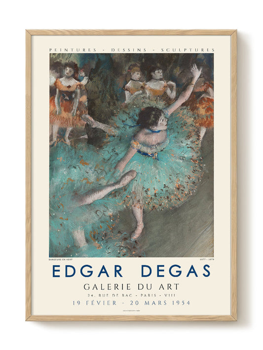 Edgar Degas - Ballet Art – modern wall art print, Falcozi Studio