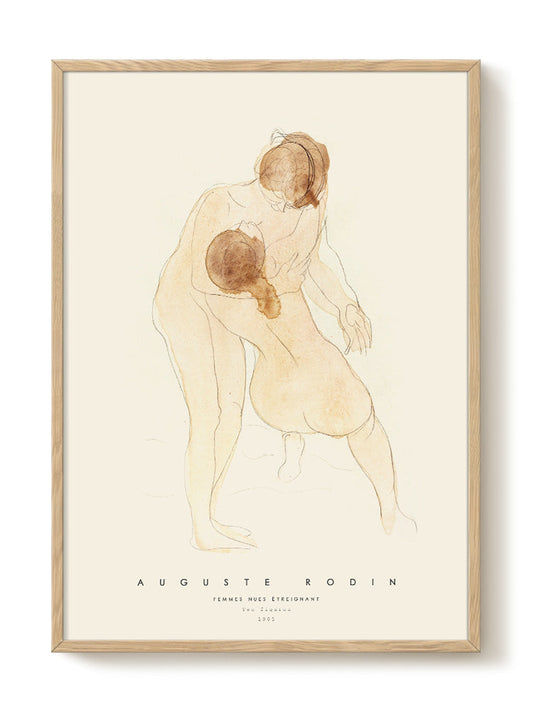 abstract portrait portrait Poster