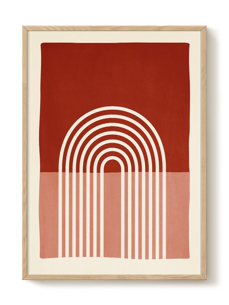 abstract portrait portrait Poster