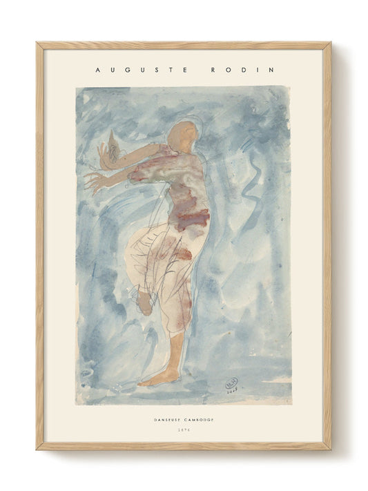 abstract portrait portrait Poster