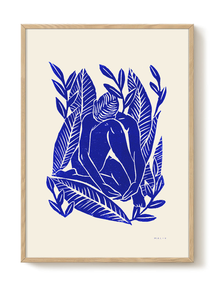 abstract portrait portrait Poster