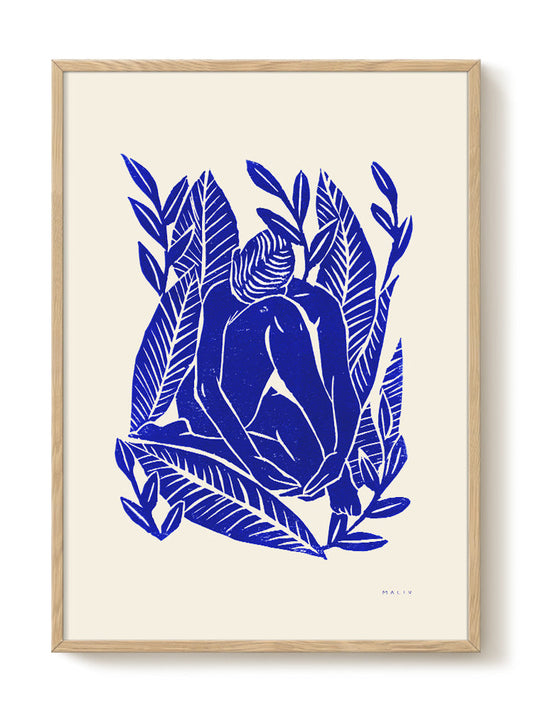 abstract portrait portrait Poster