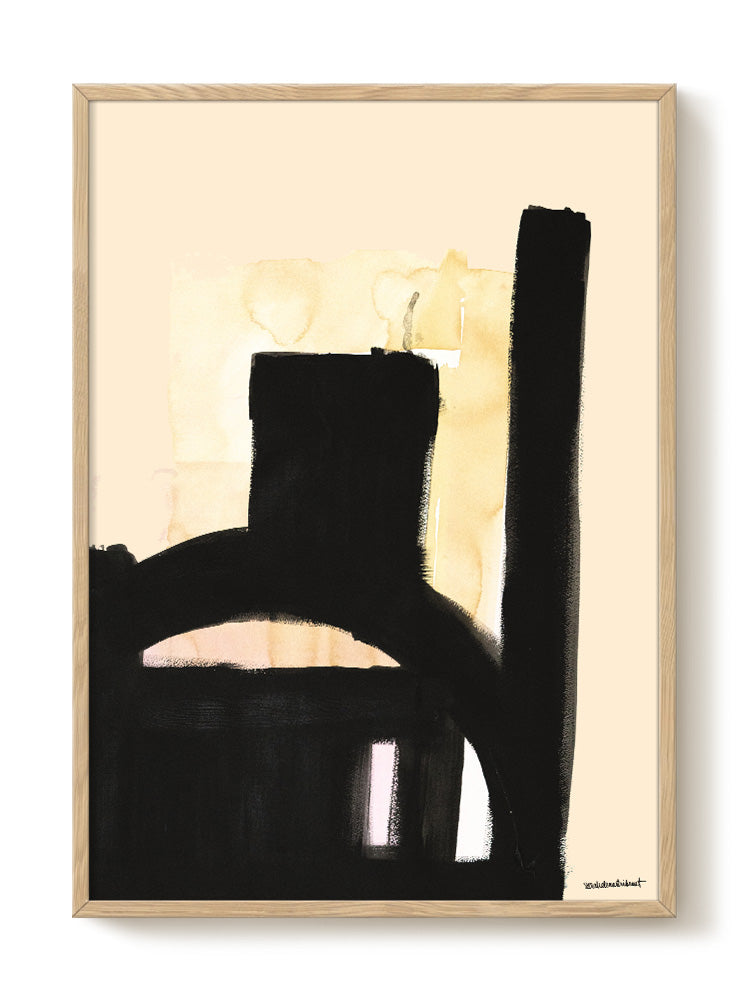 abstract portrait portrait Poster