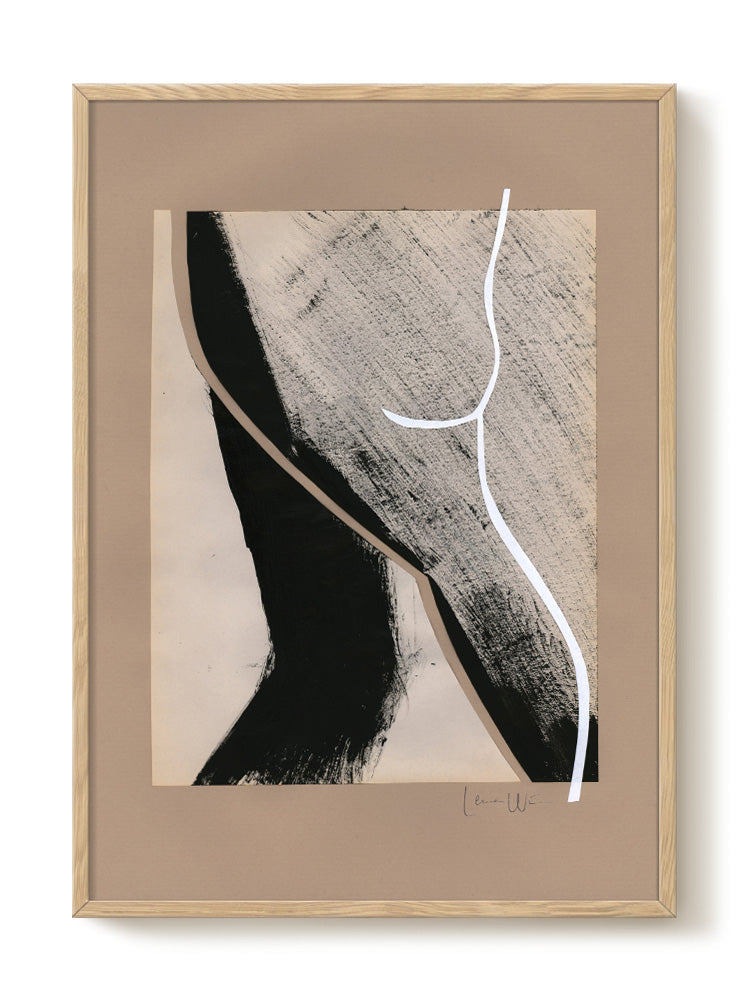 abstract portrait portrait Poster