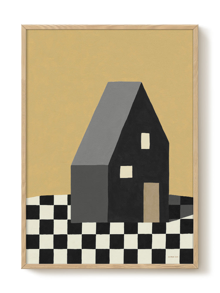 abstract portrait portrait Poster