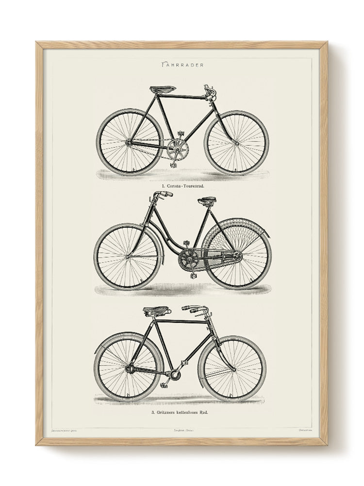 vintage portrait portrait Poster