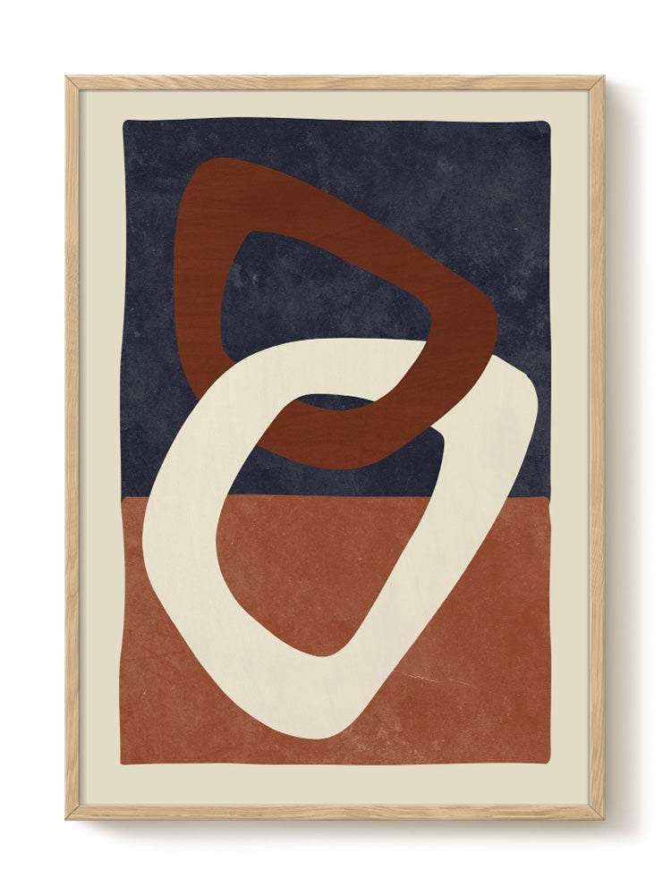 abstract portrait portrait Poster
