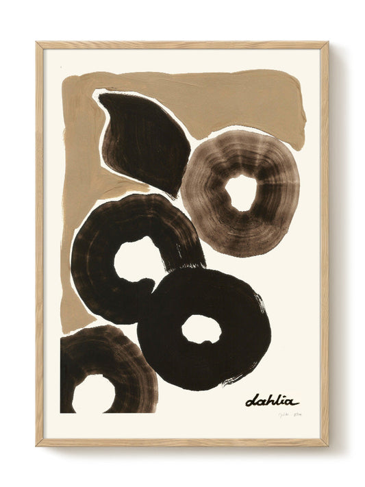 Julita Elbe - Dahlia – modern wall art print, Falcozi Studio