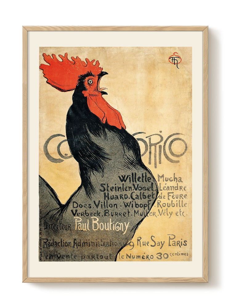 vintage portrait portrait Poster