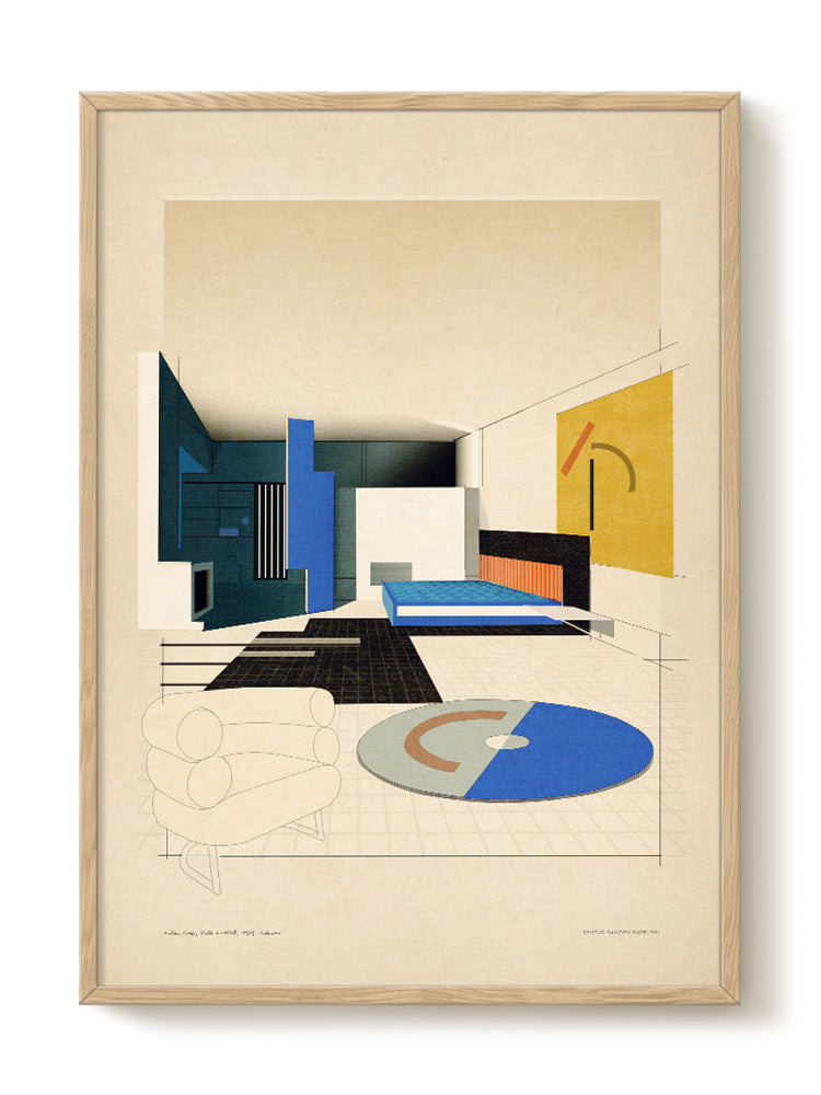 abstract portrait portrait Poster