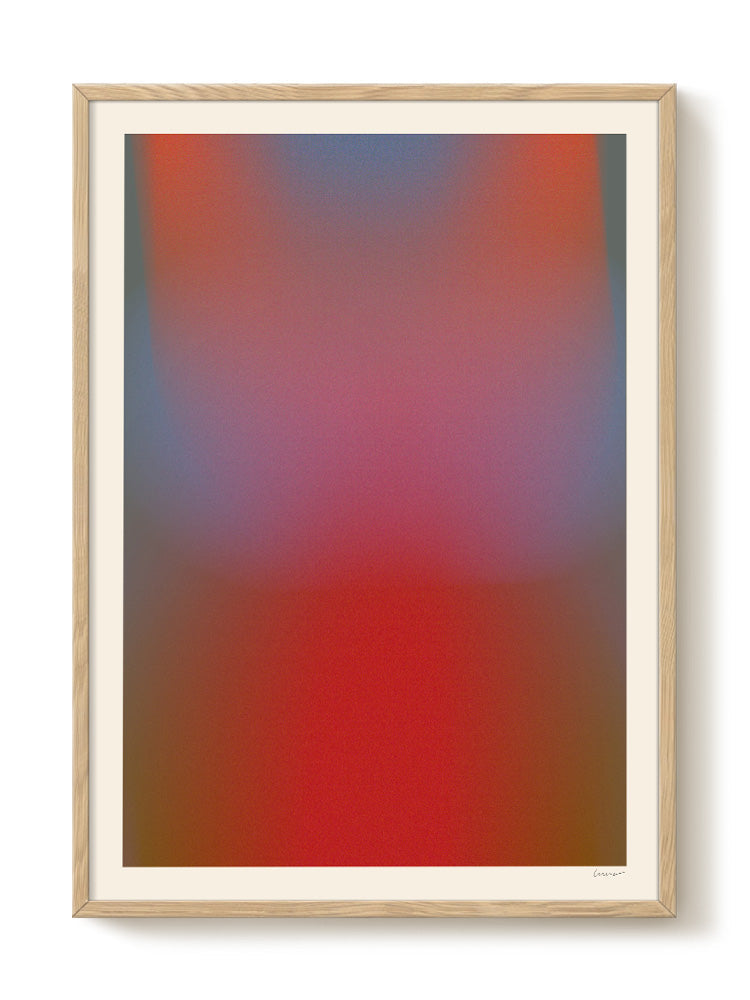 abstract portrait portrait Poster