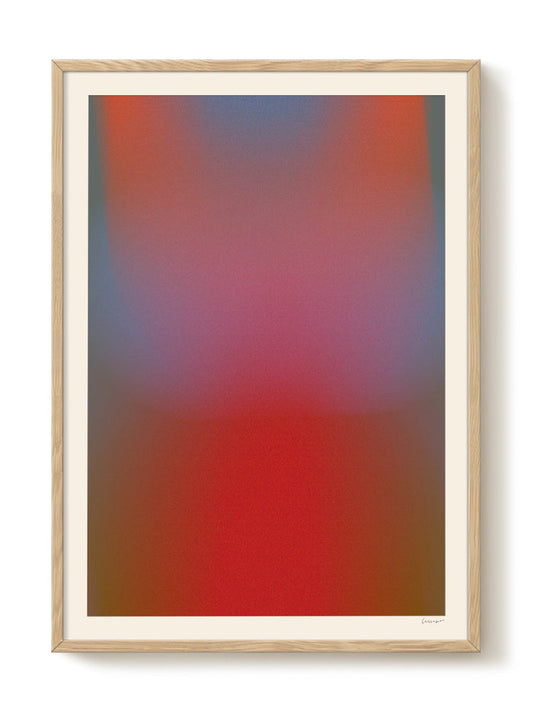 abstract portrait portrait Poster