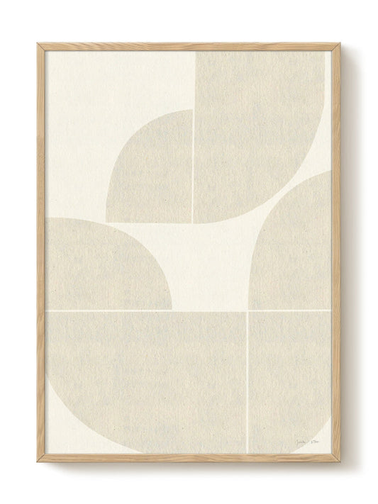 Julita Elbe - Rounded – modern wall art print, Falcozi Studio