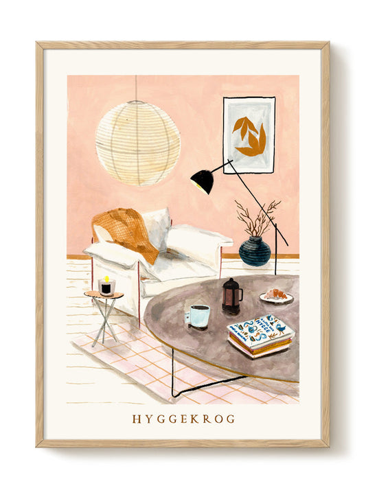 Laura - Hyggekrog – modern wall art print, Falcozi Studio