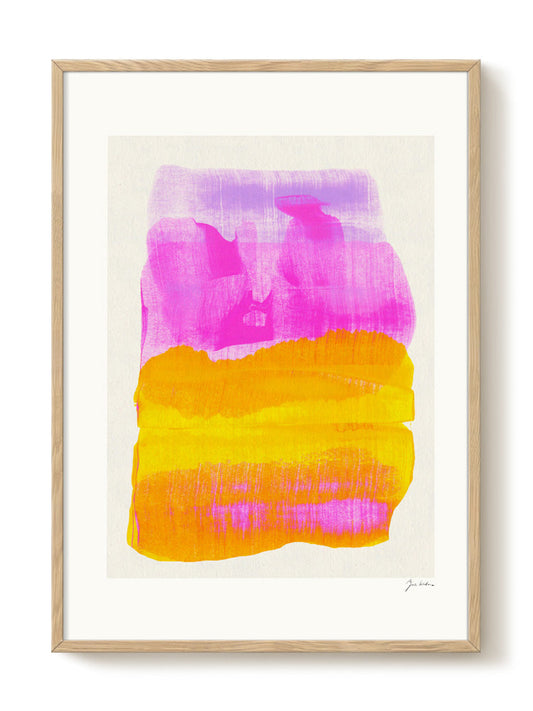Zoe - Summer Hue – modern wall art print, Falcozi Studio