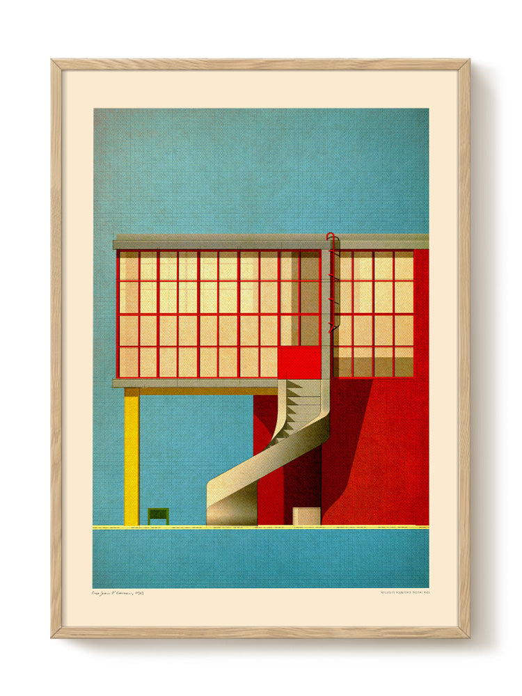 abstract portrait portrait Poster