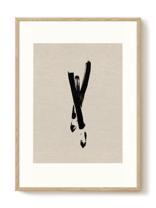 abstract portrait portrait Poster