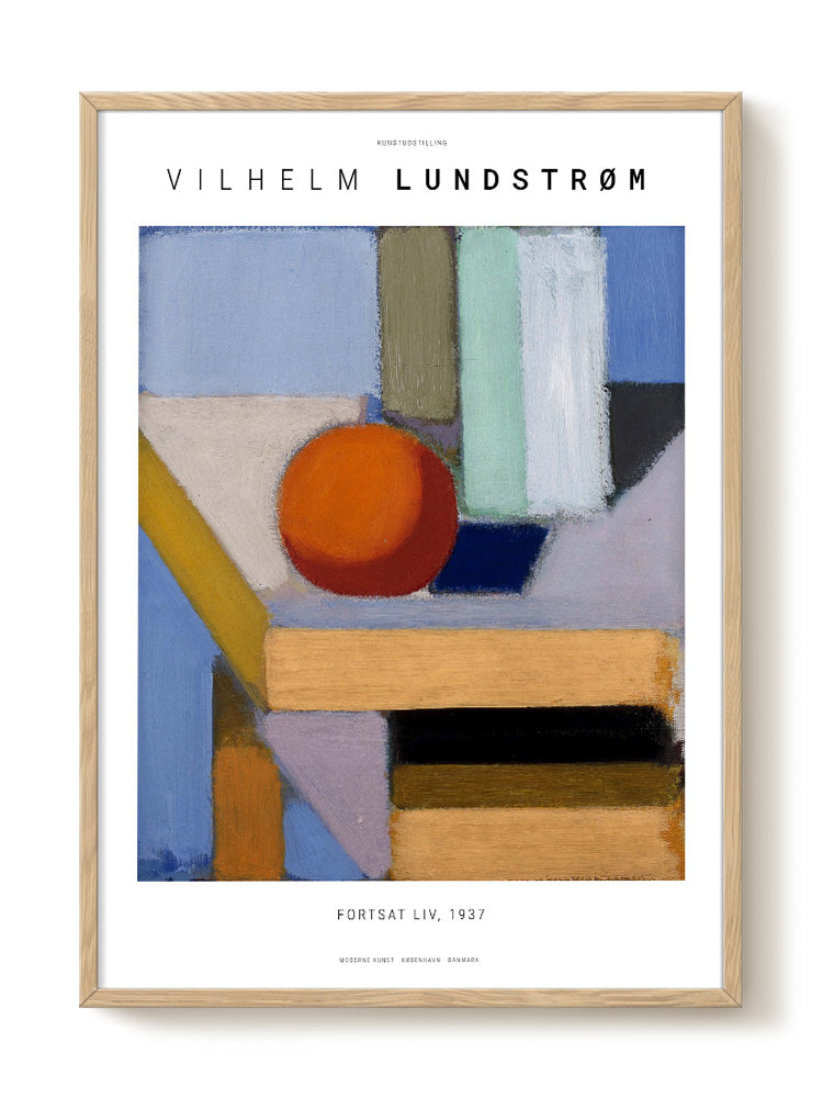 abstract still portrait Poster