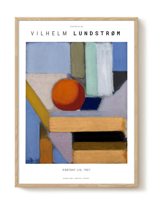 abstract still portrait Poster