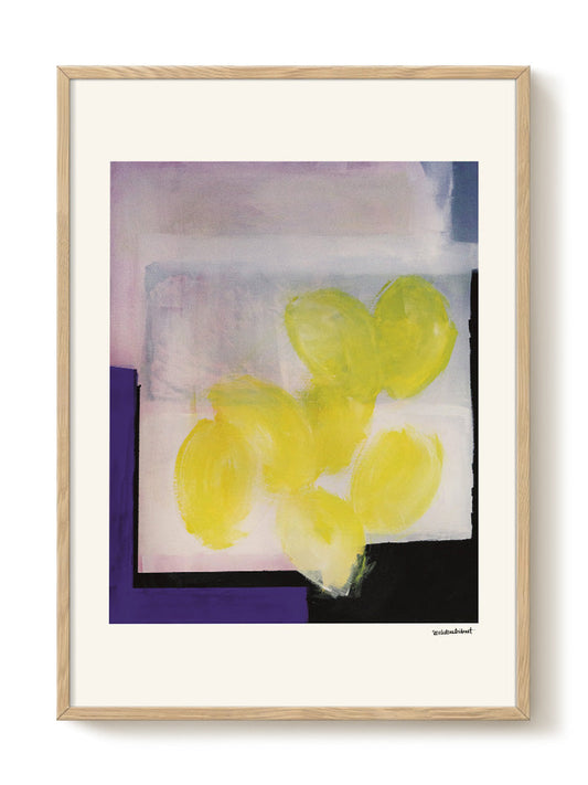 abstract portrait portrait Poster