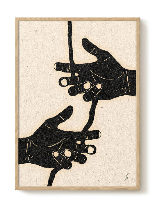 David Schmitt - Lebensfaden – modern wall art print, Falcozi Studio