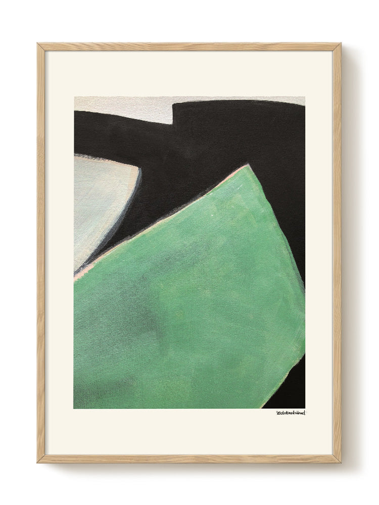 abstract portrait portrait Poster