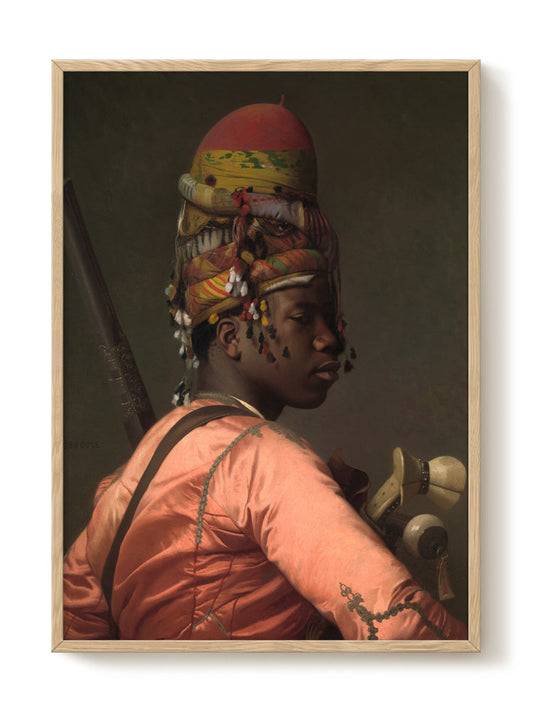 vintage portrait portrait Poster