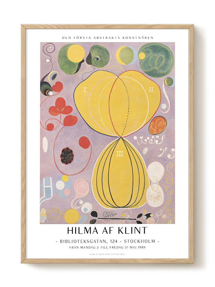 abstract portrait portrait Poster