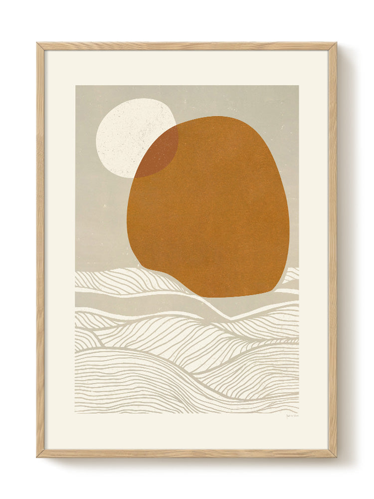 abstract portrait portrait Poster