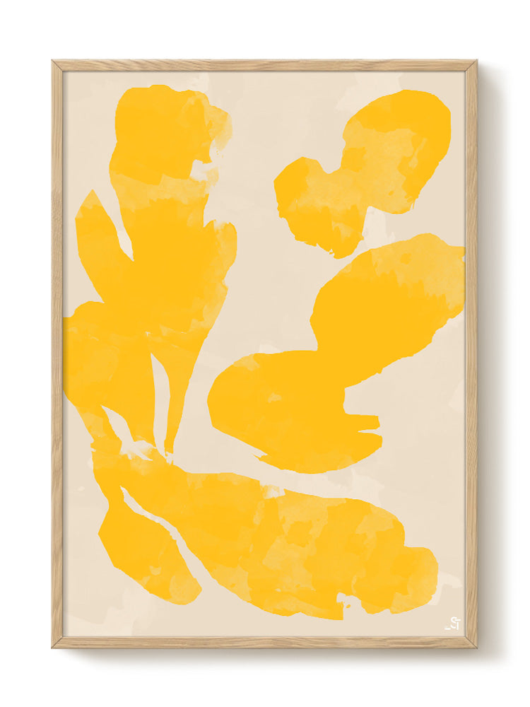 abstract portrait portrait Poster