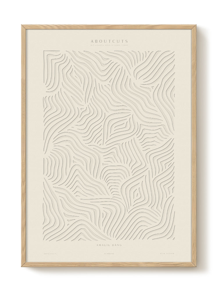 abstract portrait portrait neutral Poster