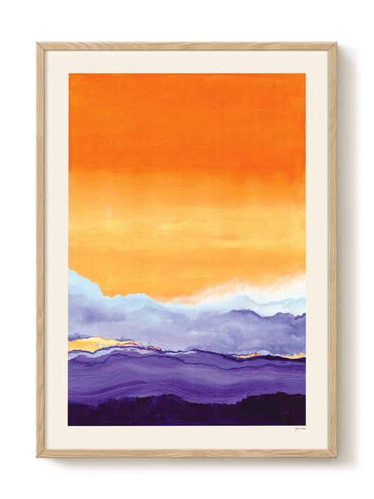 Yente - Landschap I – modern wall art print, Falcozi Studio