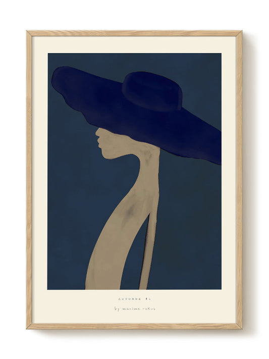 abstract portrait portrait Poster