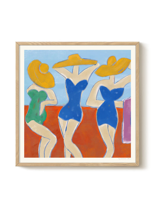 Maxime - Trio Estival – modern wall art print, Falcozi Studio