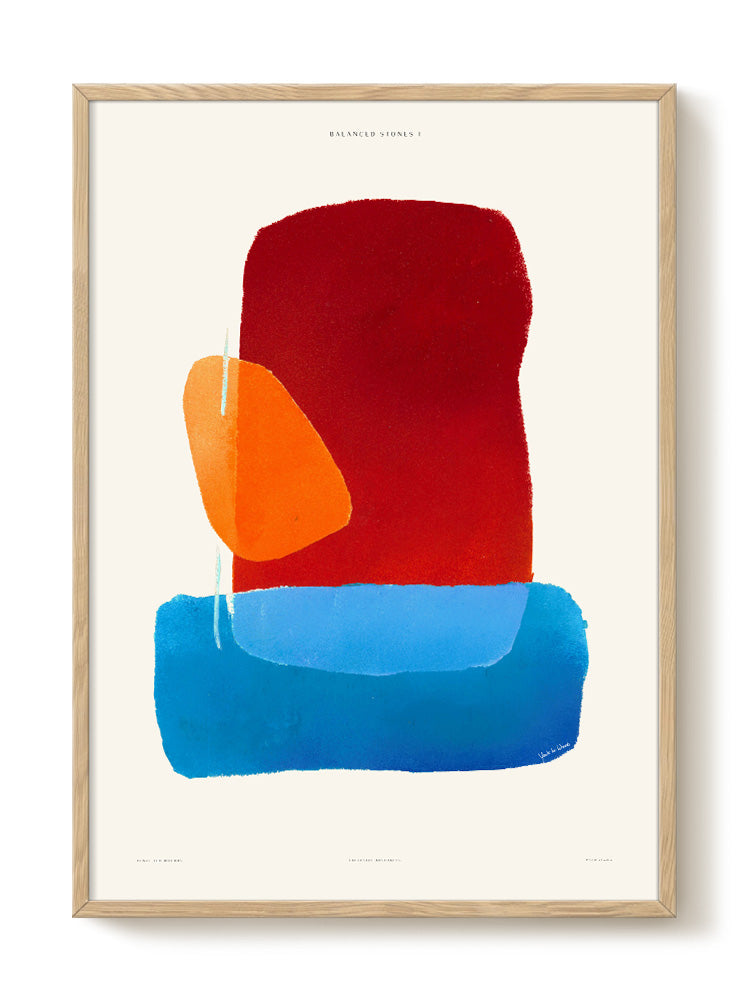 abstract portrait portrait Poster