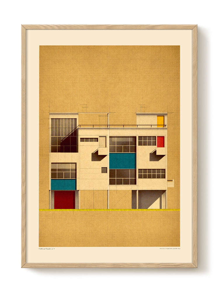 abstract portrait portrait Poster