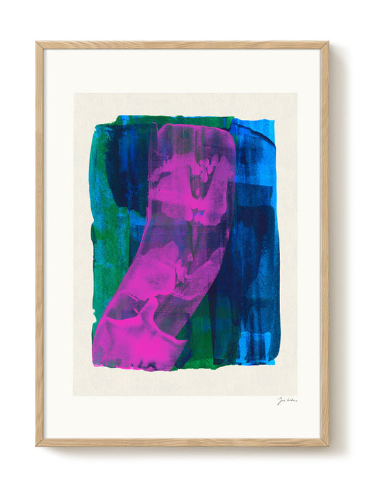 Zoe - Midnight Haze – modern wall art print, Falcozi Studio