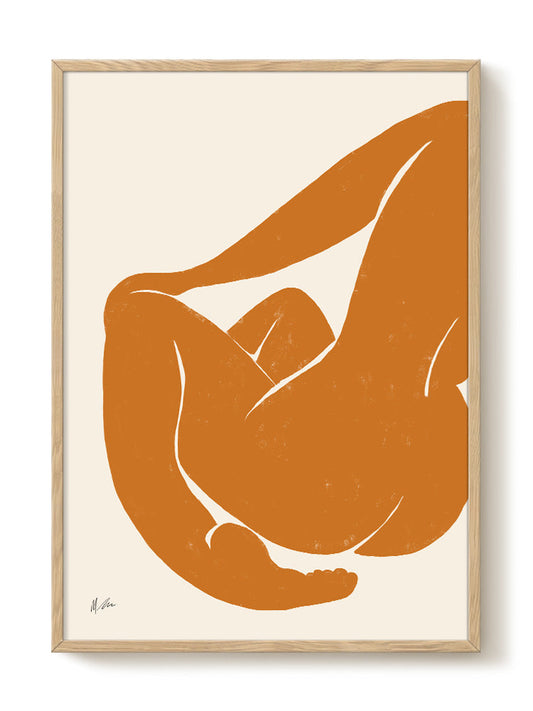 abstract portrait portrait Poster