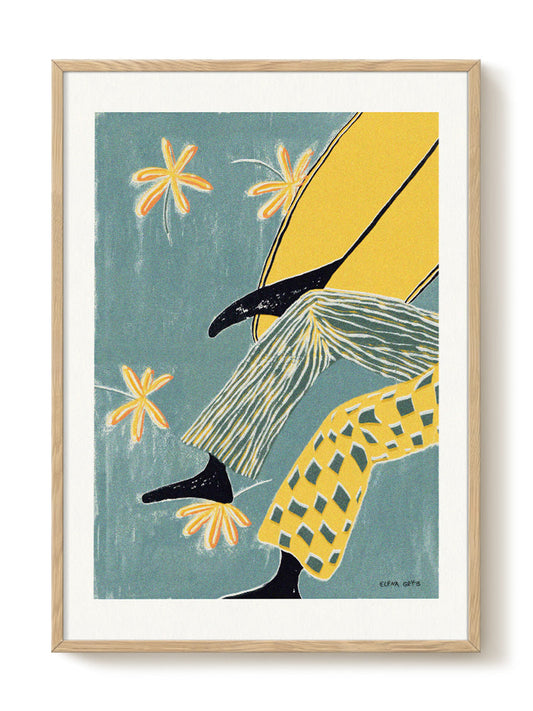 Elena Grib - Ocean – modern wall art print, Falcozi Studio
