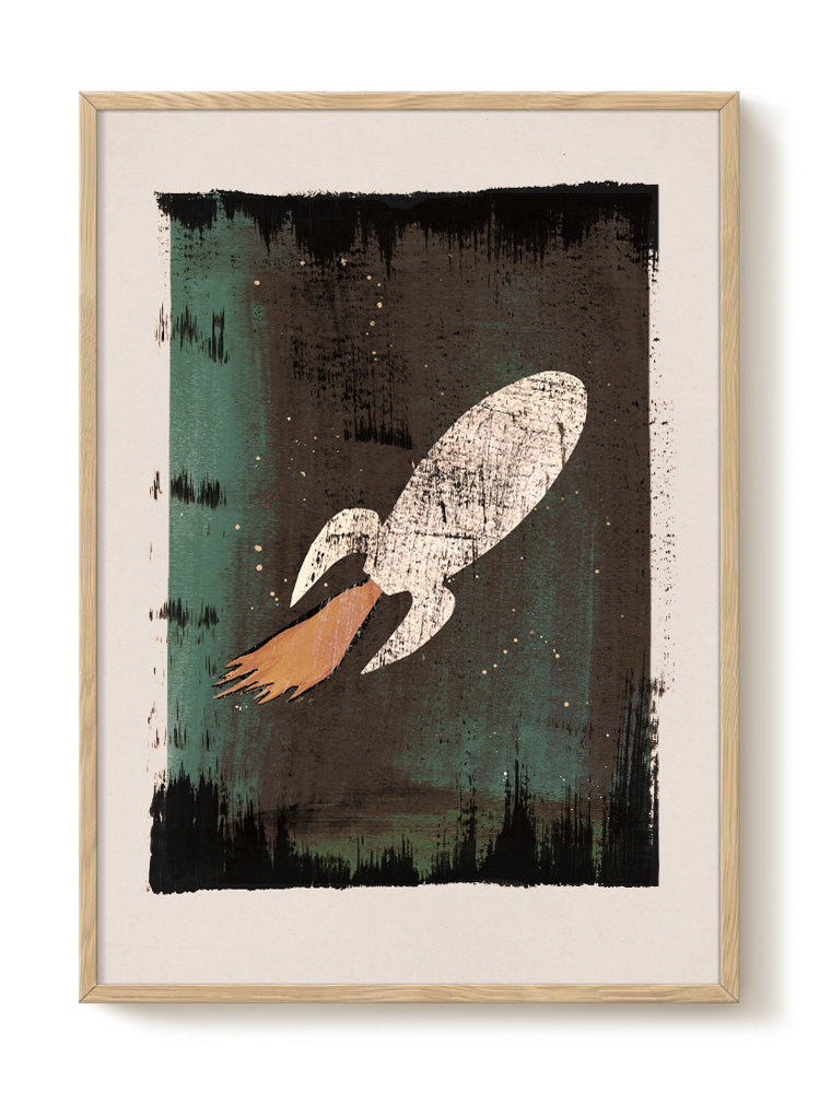 abstract portrait portrait Poster