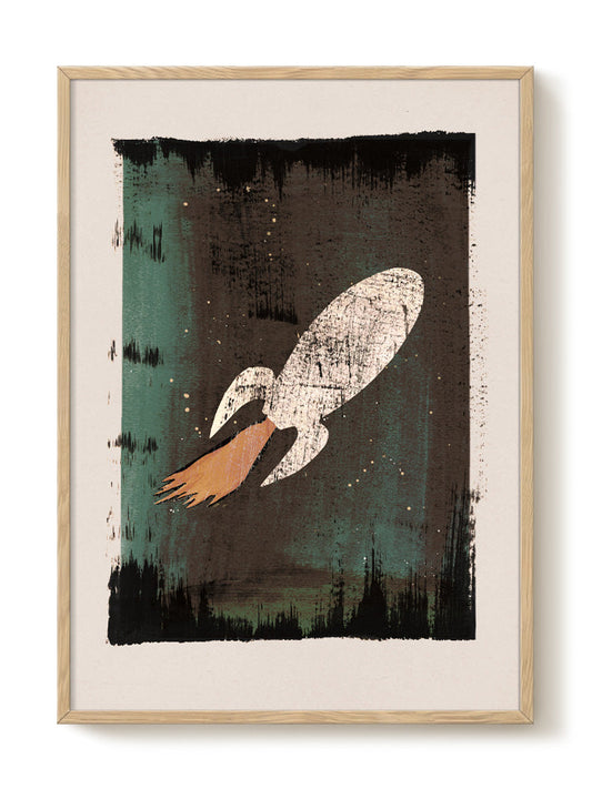 abstract portrait portrait Poster