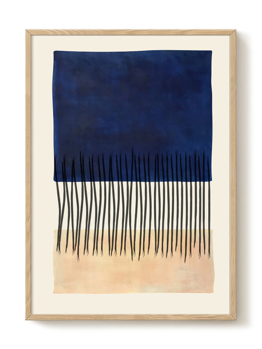 abstract portrait portrait Poster