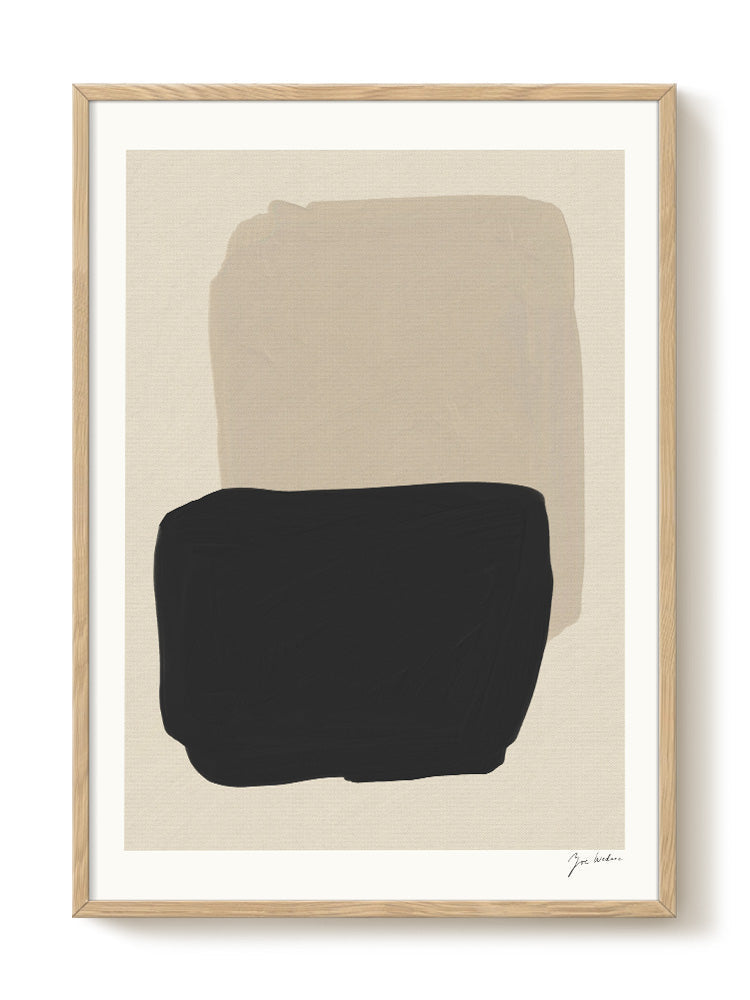 abstract portrait portrait Poster