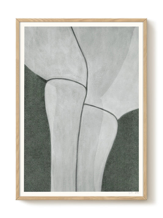 Julita Elbe - Amaryllis – modern wall art print, Falcozi Studio