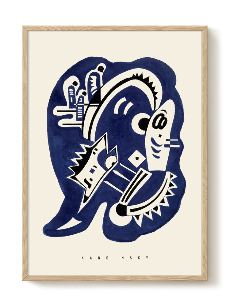 abstract portrait portrait Poster