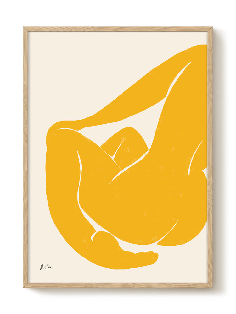 abstract portrait portrait Poster