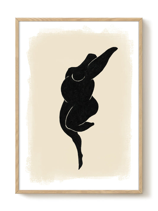 abstract portrait portrait neutral Poster