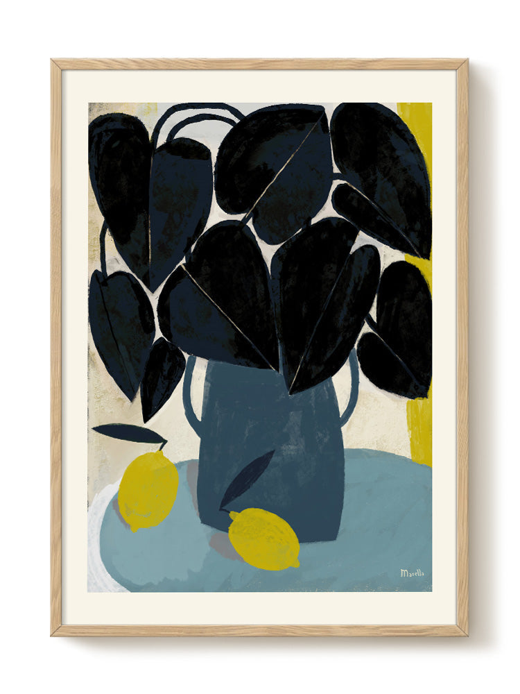 abstract portrait portrait Poster