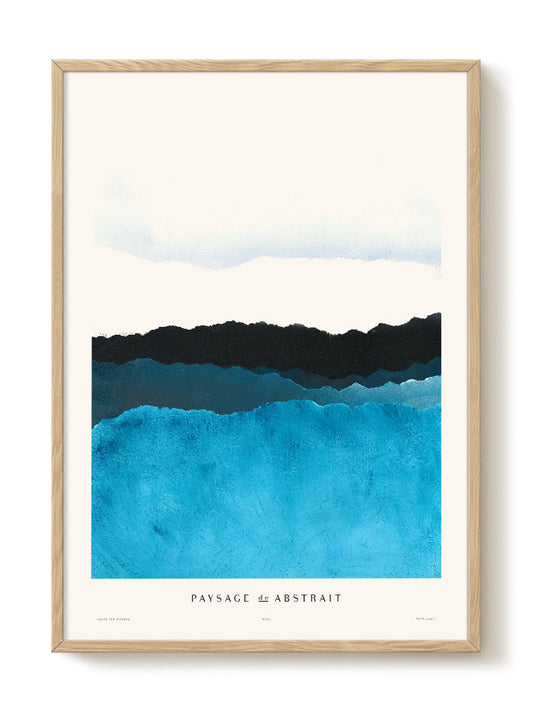 Yente - Paysage de Abstrait II – modern wall art print, Falcozi Studio