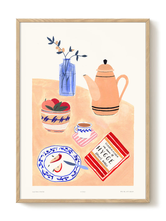 Laura - Hygge – modern wall art print, Falcozi Studio